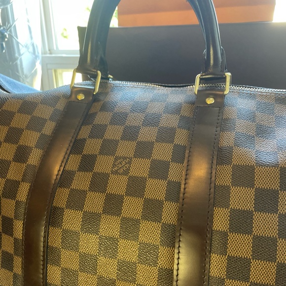 Damier Ebene 50 Keepall - Picture 4 of 16